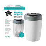 Windelkorb Sangenic Simplee, grau, Tommee Tippee