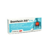 Bromhexin, 8 mg, 20 Tabletten, Antibiotice SA