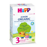 Lapte praf de crestere Organic 3, +12 luni 500 g, HiPP