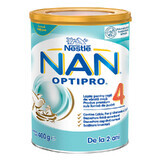 Nan 4 Optipro Premium-Milchnahrung, +2 Jahre, 400 g, Nestle