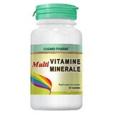 Multimineralisches Multivitamin, 30 Tabletten, Cosmopharm