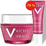 Ofertă Pachet Cremă iluminatoare ten normal și mixt și Cremă de ochi Idealia, Vichy