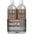 Oferta Pachet Sampon + Balsam pentru barbati Bed Head for Men Clean Up Daily, 750 + 750 ml, Tigi