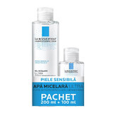 Ofertă Pachet, Apă Micelară Ultra, Sensitive, pentru piele sensibilă, 200ml plus 100ml, La Roche Posay