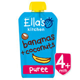 Bio-Bananen- und Kokosnusspüree Beutel, 120 g, Ella's Kitchen