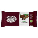 Prăjitură cu Nuci Raw Bio - Brawnie, Classic walnut, 45g, Simply Raw