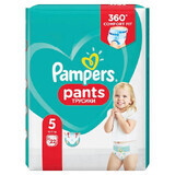 Scutece Pants Junior Nr. 5, 11-18 kg, 22 bucati, Pampers