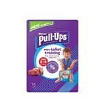 Scutece Pull-Ups de tranziție, Băieți, 18-23 kg, 15 buc, Huggies