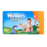 Scutece Super Dry, nr.4, 7-14 kg, 52 bucăți, Huggies