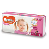 Scutece Ultra Comfort Girl Nr. 5, 12- 22 Kg, 56 bucati, Huggies