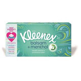 Servetelele uscate Balsam si Menthol, 72 bucati, Kleenex