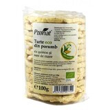 Trute Eco din porumb cu quinoa si sare de mare, 100 gr, Pronat