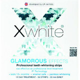 Benzi de albire dinti XWhite Glamorous Effects, 56 bucati, Belmar