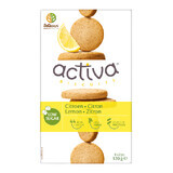 Biscuiți activă cu lămâie (fără zahăr adăugat), 120 g, Belkorn