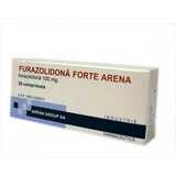 Furazolidona Forte Arena 100mg, 20 comprimate, Arena