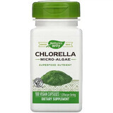 Chlorella Mikroalgen 410mg Nature's Way, 100 Kapseln, Secom