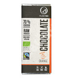 Ciocolata organica fara gluten cu portocale si 70% cacao, 30 g, Planet Bio