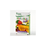 Multivitamine pentru copii Multi+Multi Kids, 30 tablete masticabile, Power Of Nature