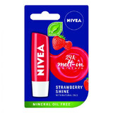 Lippenbalsam mit Erdbeergeschmack, 4,8 g, Nivea