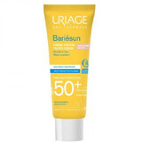 Crema colorata pentru protectie solara SPF50+ Bariesun, 50 ml, ten deschis, Uriage
