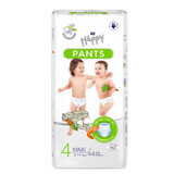 Scutece Pants Maxi Nr. 4, 8-14 kg, 44 bucati, Happy