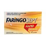 Faringosept rapid orange 2 mg / 0,6 mg / 1,2 mg x 12 Tabletten