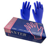 Maxter Blaue Nitril-Handschuhe L x 100Stk/Schnitt