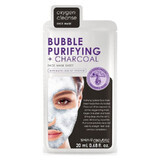 Skin Republic Purifying Bubble + Charcoal Gesichtsmaske mit Taschentuch x 20ml