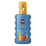 Spray pentru protectie solara SPF 30 Protect & Bronze, 200 ml, Nivea Sun