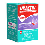 Uractiv Forte Packung, 10 Kapseln + Ideal Cleansing Wipes, 20 Stück, Fiterman Pharma