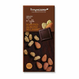 Bio-Schokolade mit Mandeln und Maulbeeren, 70 gr, Benjamissimo