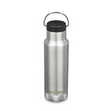 Termos ingust cu capac Loop, Narrow Classic, 355 ml, Brushed Stainless, Klean Kanteen