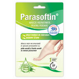 Parasoftin feuchtigkeitsspendende Fußmaske, 1 Paar, Zdrovit