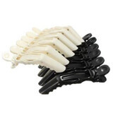 Kiepe Black and White Hair Clips 12pcs