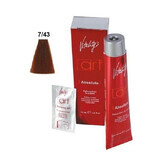 Vitality's Art Absolute permanente Haarfarbe mit Ammoniak 7.43 100ml