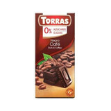 Dunkle Schokolade mit Zucker und glutenfreiem Kaffee 75g TORRAS
