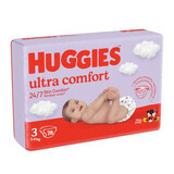 Ultra Comfort Windel, Nr.3, 5-9 kg, 78 Stück, Huggies