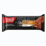 Proteinriegel mit Erdnüssen und Nougat Protein Deluxe, 55 g, Power System