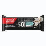 Big Block Kokosnuss-Protein-Riegel, 100 g, Power-System