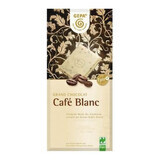 Weiße Bio-Schokolade mit Kaffee Cafe Blanc, 100 g, Gepa
