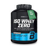 BioTech USA Iso Whey Zero proteína en polvo con sabor a vainilla, 2270 g