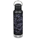 Termos ingust cu capac Loop Narrow Classic, 592 ml, Black Camo, Klean Kanteen