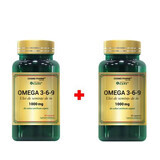 Omega 3-6-9 Packung, 1000 mg, 60 + 30 Kapseln, Cosmopharm
