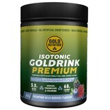 Isotonisches Getränk mit Beerengeschmack Isotonic Gold Drink Premium, 600 g, Gold Nutrition