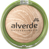 Alverde Naturkosmetik Blush duo bronzant marmorat Nr.01 Soft Bronze, 10 g