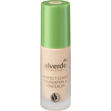 Alverde Naturkosmetik Perfect Cover fond de ten & concealer 20, 20 ml