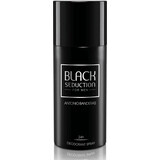 Antonio Banderas Deodorant spray seduction in black, 150 ml