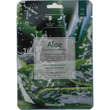 BeauuGreen Beruhigende Gesichtsmaske mit Aloe-Vera-Extrakt, 1 Packung