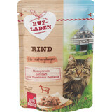 Dein Bestes Katzennassfutter Rindfleisch pur, 85 g