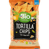 DmBio Tortilla-Chips mit Meersalz, ECO, 125 g